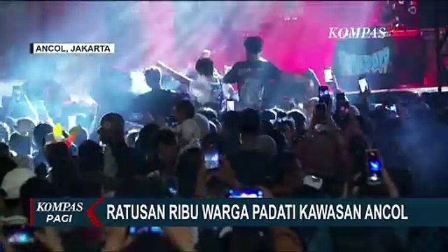 Detik-Detik Pergantian Tahun Baru 2024, Warga Padati Kawasan Ancol dan Taman Mini Indonesia Indah