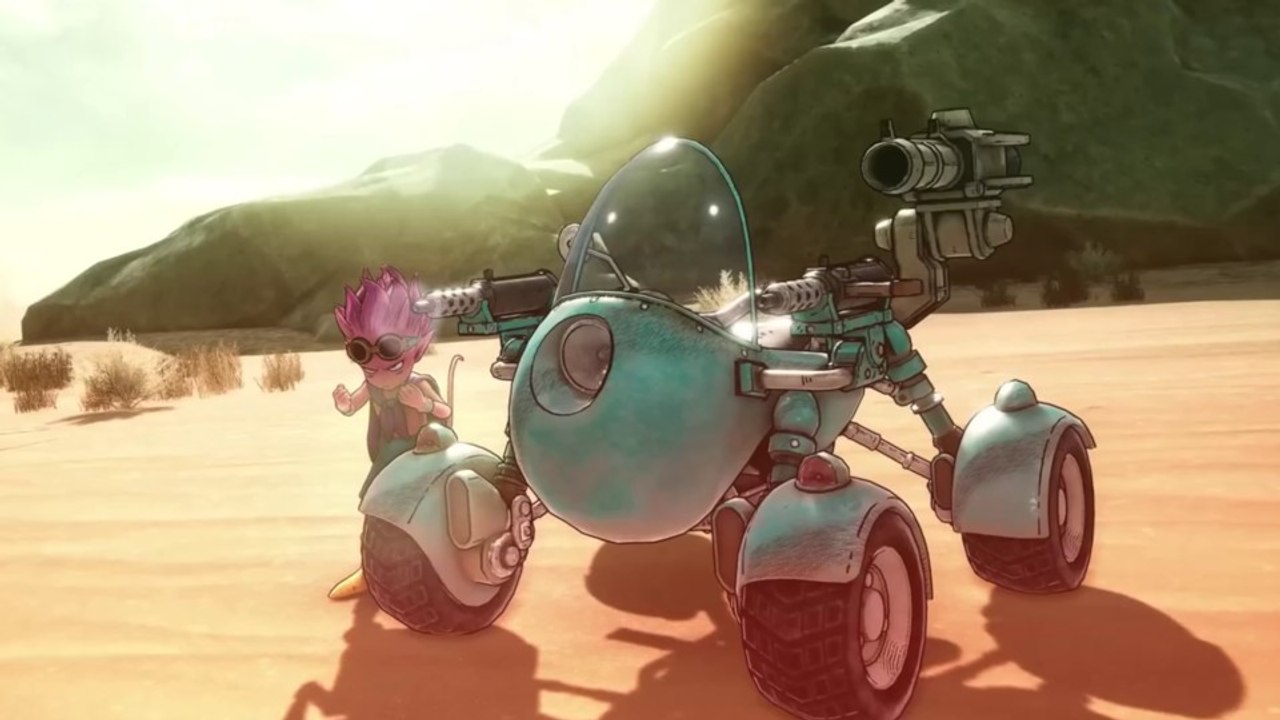 Sand Land: Will an die PS2-Ära anknüpfen und düst mit explosiven Fahrzeugen durch die Wüste