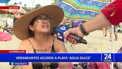 Chorrillos: Así despiden el 2023 en playa “Agua Dulce”