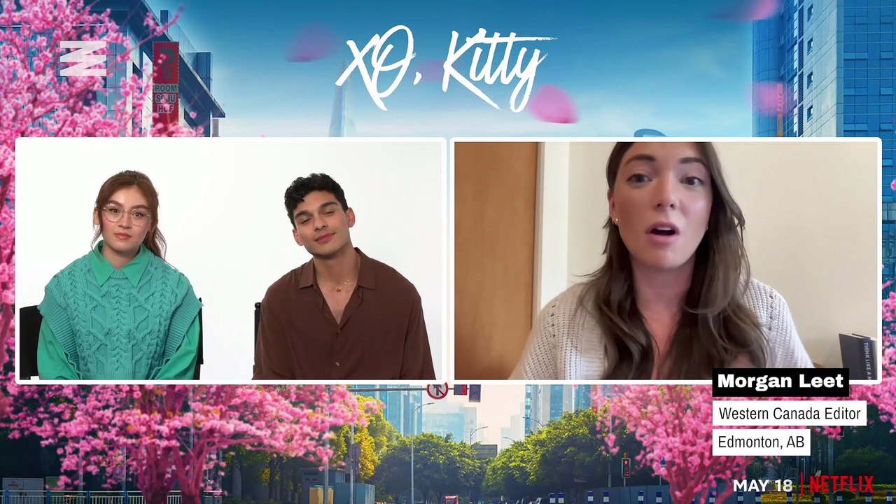 Anna Cathcart & Anthony Keyvan On How They ‘Meshed So Well’ While Filming  ‘XO, Kitty’