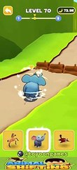 Level 70 | Animal Shifting: Transform Run | Balap Hewan #shorts #animalsforkid #gameplay #animalrace