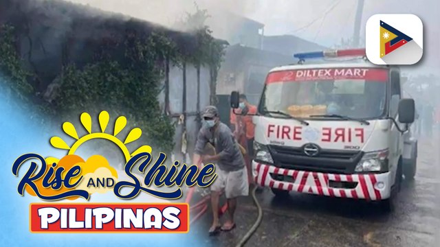 Storage facility sa Basco, Batanes, tinupok ng apoy