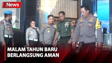 TNI-Polri Pantau Titik Keramaian Malam Tahun Baru, Kapolri: Semua Relatif Aman