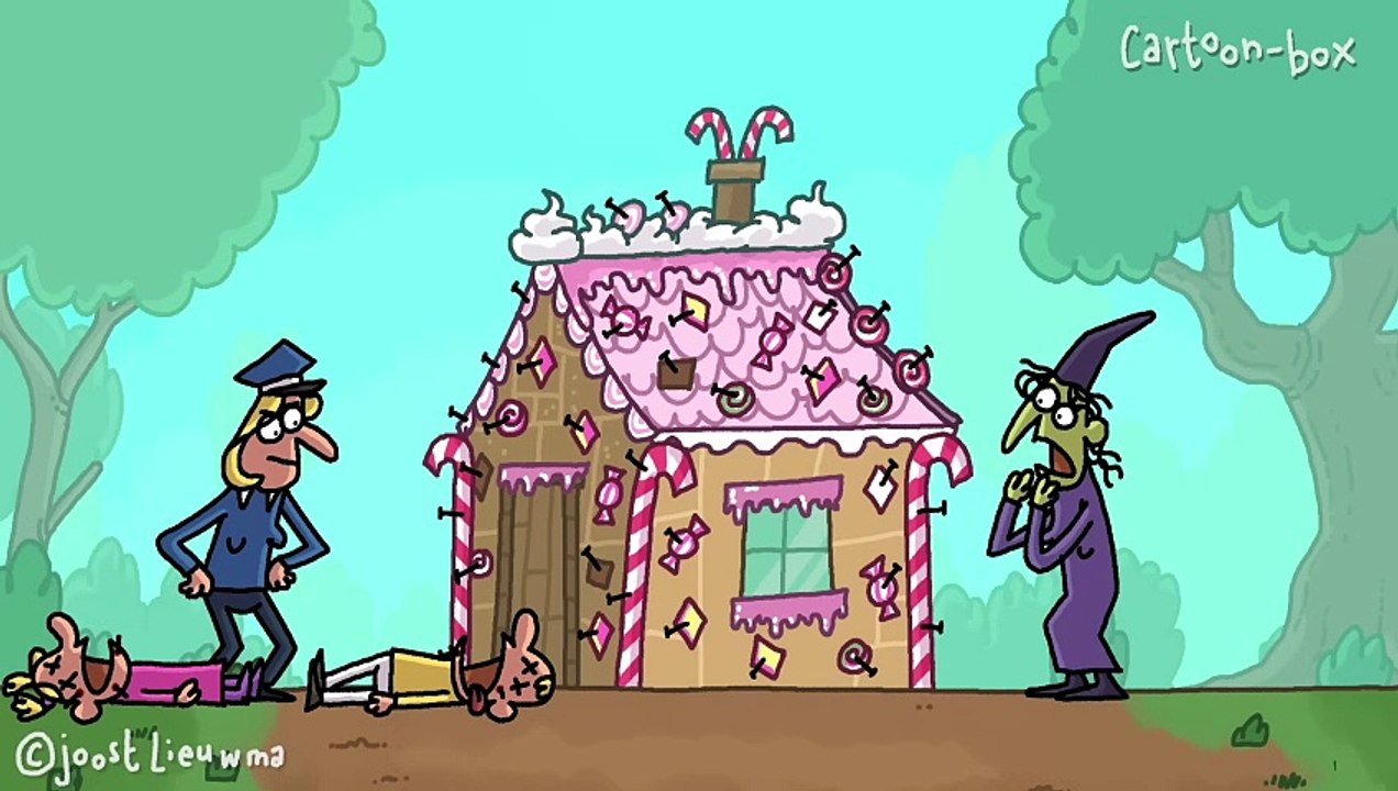Building A CANDY House  Cartoon Box 380  by Frame Order  Hilarious C_y_null