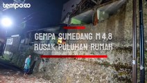 Gempa Sumedang M 4,8, Sebanyak 53 Rumah Rusak dan 3 Orang Luka-luka Tertimpa Reruntuhan Bangunan