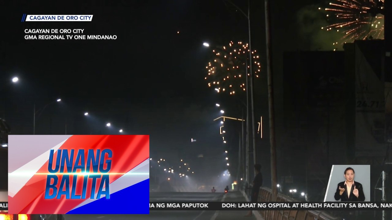 Pagsalubong ng Bagong Taon ng mga Kagay-Anon, naging makulay at maingay | UB