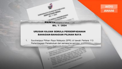 Tempoh Lat belum tamat, SPR tidak kaji persempadanan