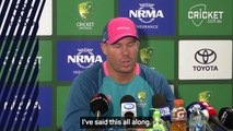 Emotional Warner embraces final Test match