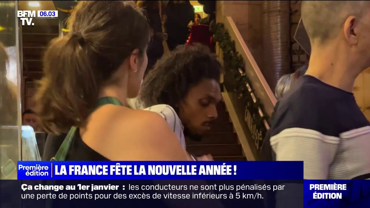 Sur les Champs-Élysées, au ski... Comment les Français ont fêté le passage à la nouvelle année