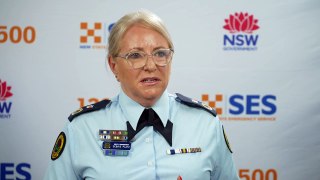 NSW SES press conference with Deputy Commissioner Debbie Platz regarding Northern Rivers conditions