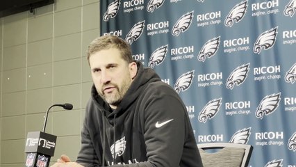 Nick Sirianni after Eagles fell to the 3-win Arizona Cardinals