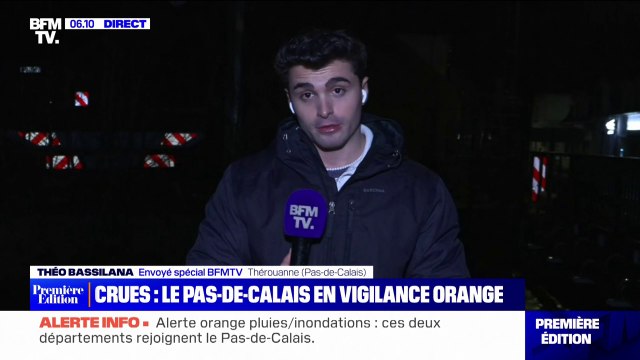 Crues: le Pas-de-Calais toujours placé en vigilance orange