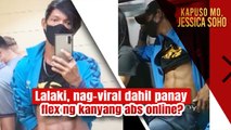 Lalaki, nag-viral dahil panay flex ng kanyang abs online? | Kapuso Mo, Jessica Soho