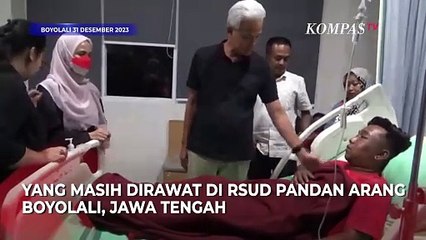 Tangis Siti Atikoh usai Besuk Korban Penganiayaan di Boyolali