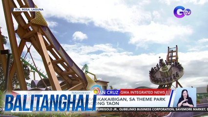 Ilang pamilya at magkakaibigan, sa theme park nagdiwang ng bagong taon | BT