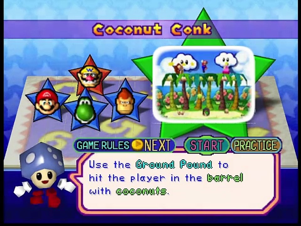 Mario Party 3 But with Custom Boards online multiplayer n64 Vidéo