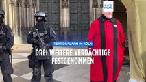 Messe trotz Terroralarm im Kölner Dom: Drei weitere Verdächtige in Haft