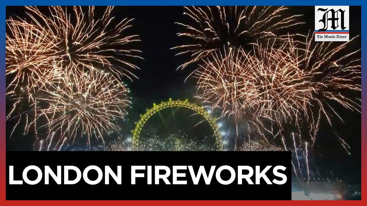 London welcomes 2024 with 'biggest ever' firewo...