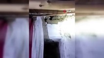 Yüksekova’da depremde bazı köylerde evlerin duvarında çatlaklar oluştu