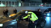 Beşiktaş'taki denetimde 'dur' ihtarına uymayan sürücü polise zor anlar yaşattı
