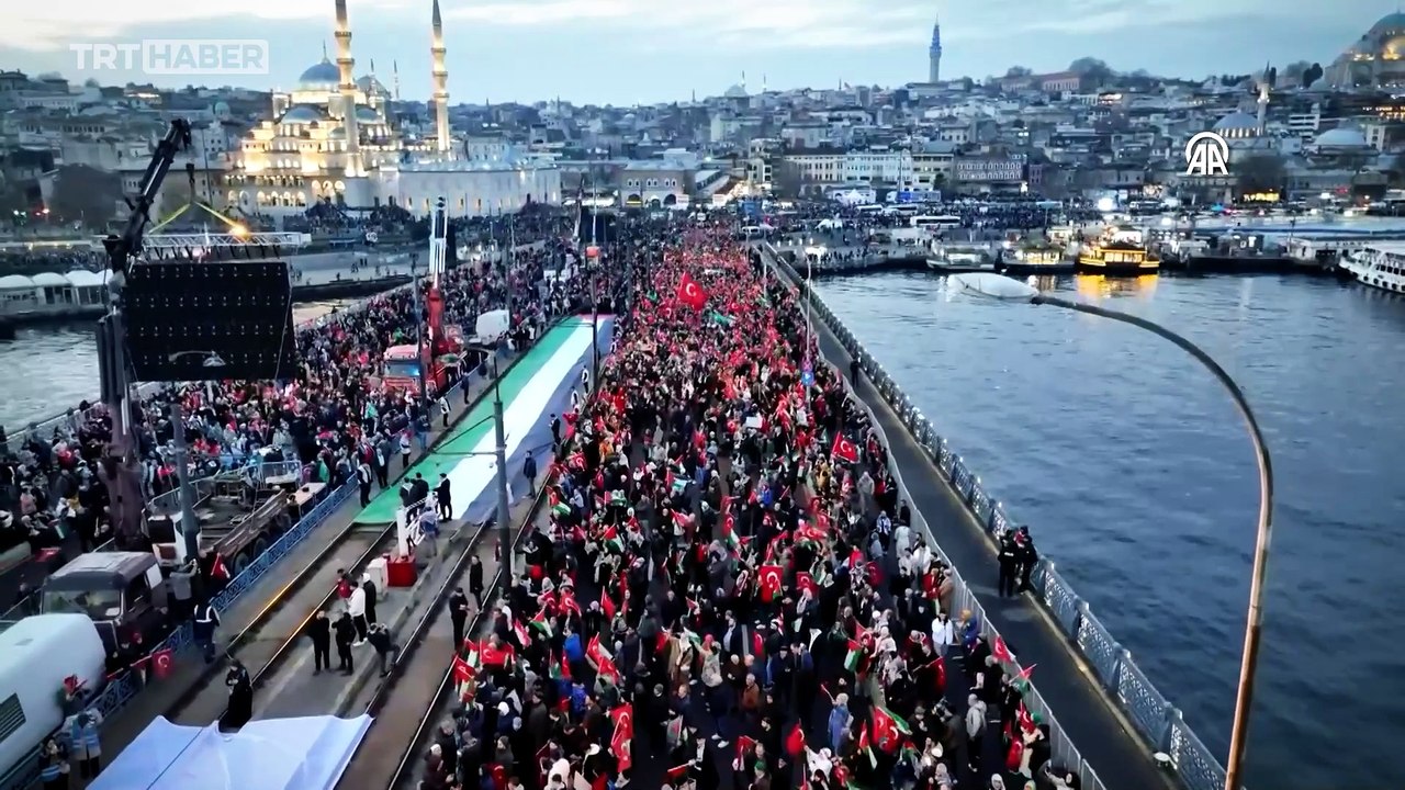 2024'ün ilk gününde İstanbul'da büyük yürüyüş
