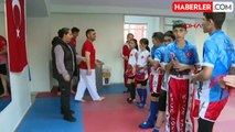 Erzurum'da Kaynakçılık Yapan Genç Kick Boks Şampiyonu