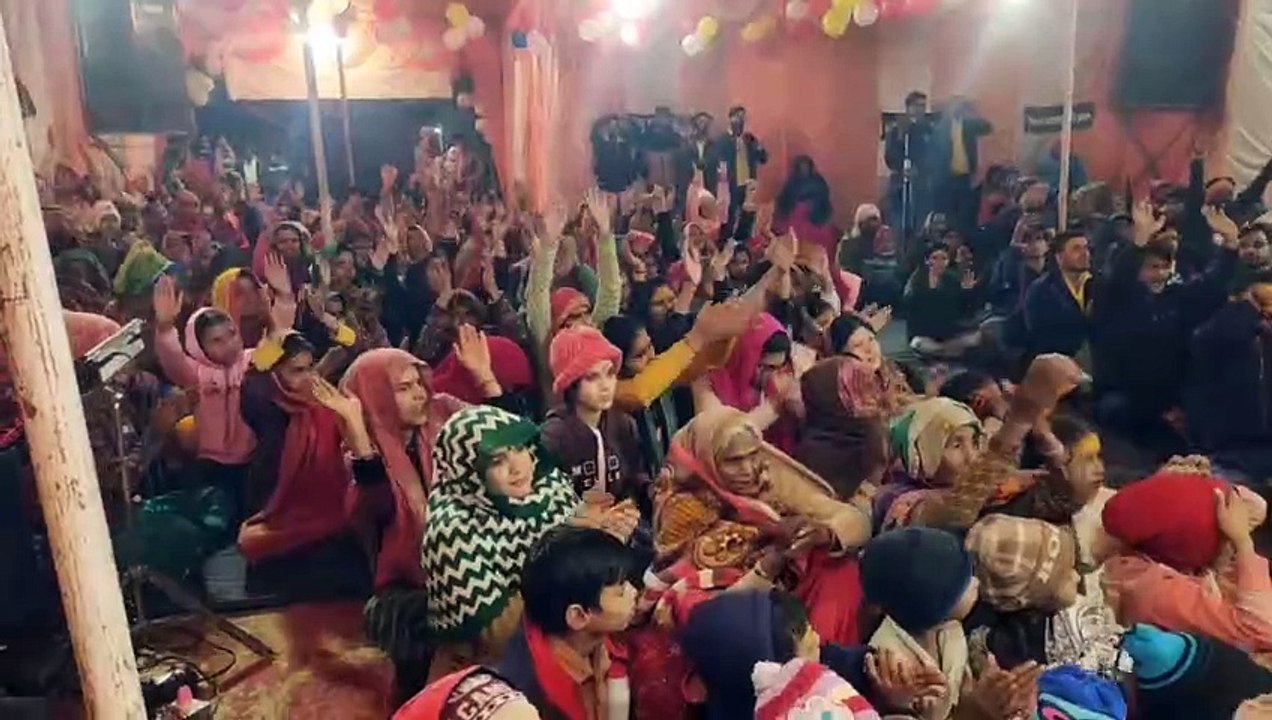 खाटू श्याम का विशाल जागरण, श्याम के भजनों पर जम...