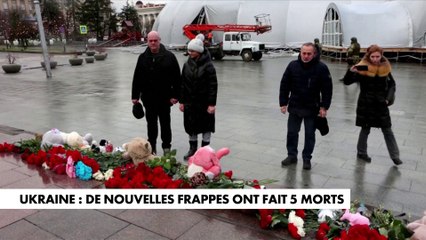 Ukraine : de nouvelles frappes ont fait 5 morts