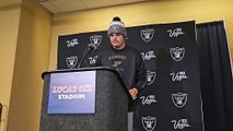 Raiders QB Aidan O'Connell Post Loss to the Indianapolis Colts