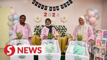 KL hospital welcomes New Year 2024 babies
