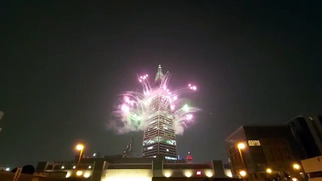 New Year fireworks 2024  Riyadh_ Saudi Arabia _ 2024Happy New Year