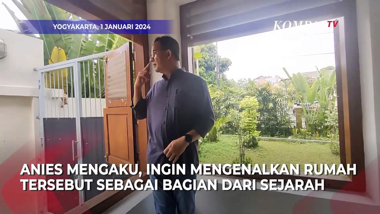 Anies Baswedan Menyambut 2024 dengan Anjangsana ke Rumah Masa Kecil