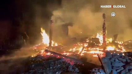 Sinop'ta facia: 5 ev küle döndü, 2 kişi hayatını kaybetti