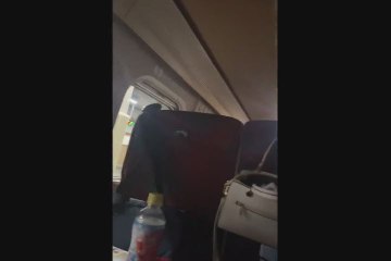 Terremoto in Giappone, trema anche il treno - Video