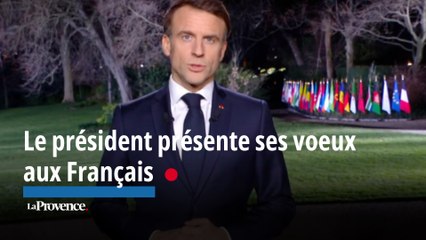 Emmanuel Macron a présenté ses voeux aux Français