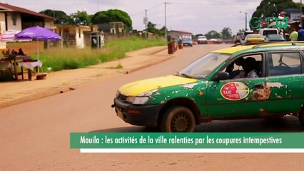 [#Reportage] Mouila : les activités de la ville ralenties par les coupures intempestives