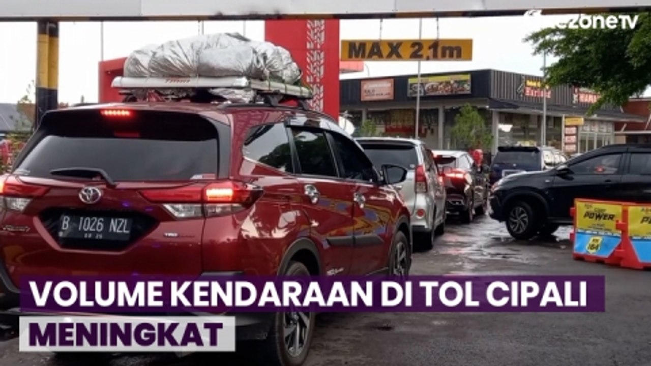 Arus Balik Libur Nataru, Volume Kendaraan di Tol Cipali Meningkat