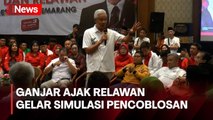 Ganjar Ajak Tim Pemenangan Gelar Simulasi Pencoblosan Untuk Mudahkan Masyarakat