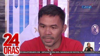 Manny Pacquiao, handa raw makalaban muli si Floyd Mayweather ngayong taon | 24 Oras