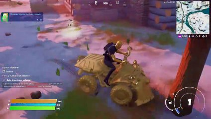 Destruye objetos desde un vehículo