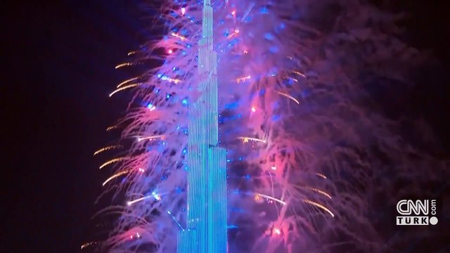 Dünya yeni yıla merhaba dedi