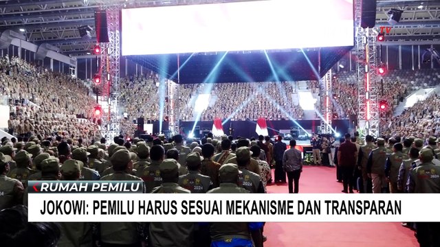 Rapat Bersama KPU, Presiden Jokowi: Pemilu Harus Sesuai Mekanisme dan Transparan