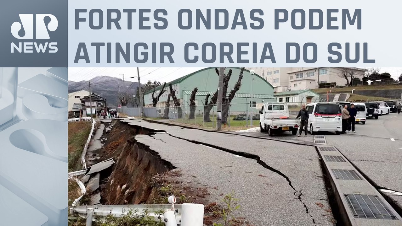 Terremoto atinge Japão e provoca alerta de tsunami
