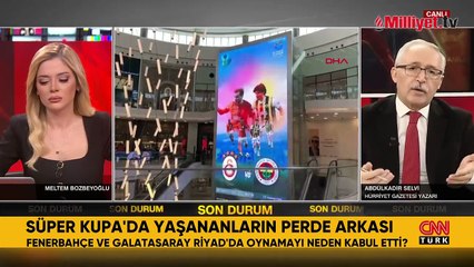 Fenerbahçe ve Galatasaray Riyad'da oynamayı neden kabul etti? İşte Süper Kupa'da yaşananların perde arkası