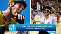 Champion cycliste australien inculpé après décès de sa femme (médias)