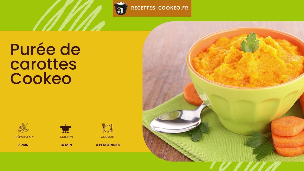Purée de carottes Cookeo
