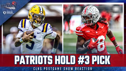 Patriots Now Hold #3 DRAFT PICK - Will They Lock It Up Next Week?