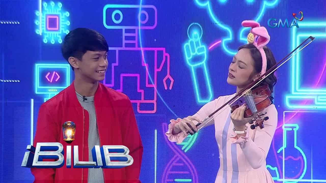 iBilib: Cheska Fausto learns how to play violin!