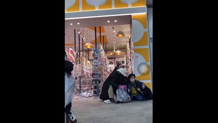 Videos show moments earthquakes struck Japan on New Year's Day