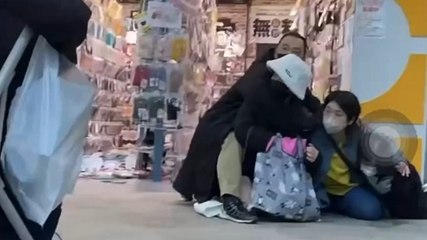 Videos show moments earthquakes struck Japan on New Year's Day